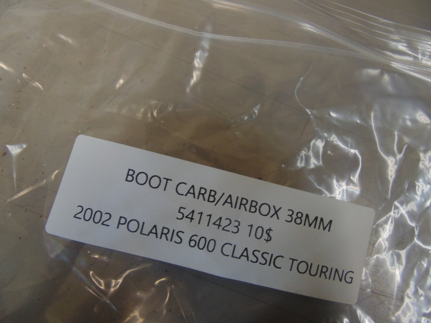2002 POLARIS 600 CLASSIC TOURING BOOT CARB/AIRBOX 38MM 5411423