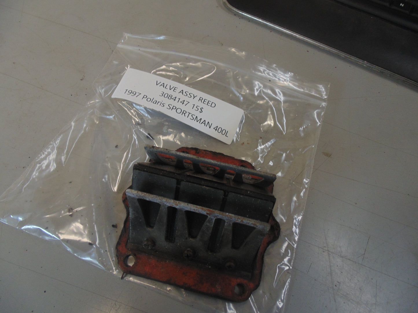 1997 POLARIS SPORTSMAN 400L VALVE ASSY REED 3084147