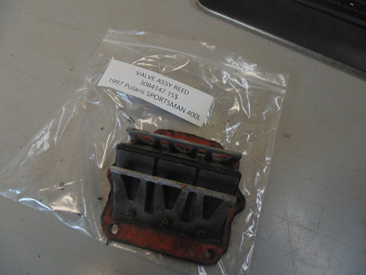 1997 POLARIS SPORTSMAN 400L VALVE ASSY REED 3084147