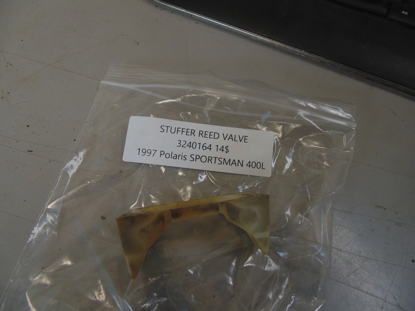 1997 POLARIS SPORTSMAN 400L STUFFER REED VALVE 3240164