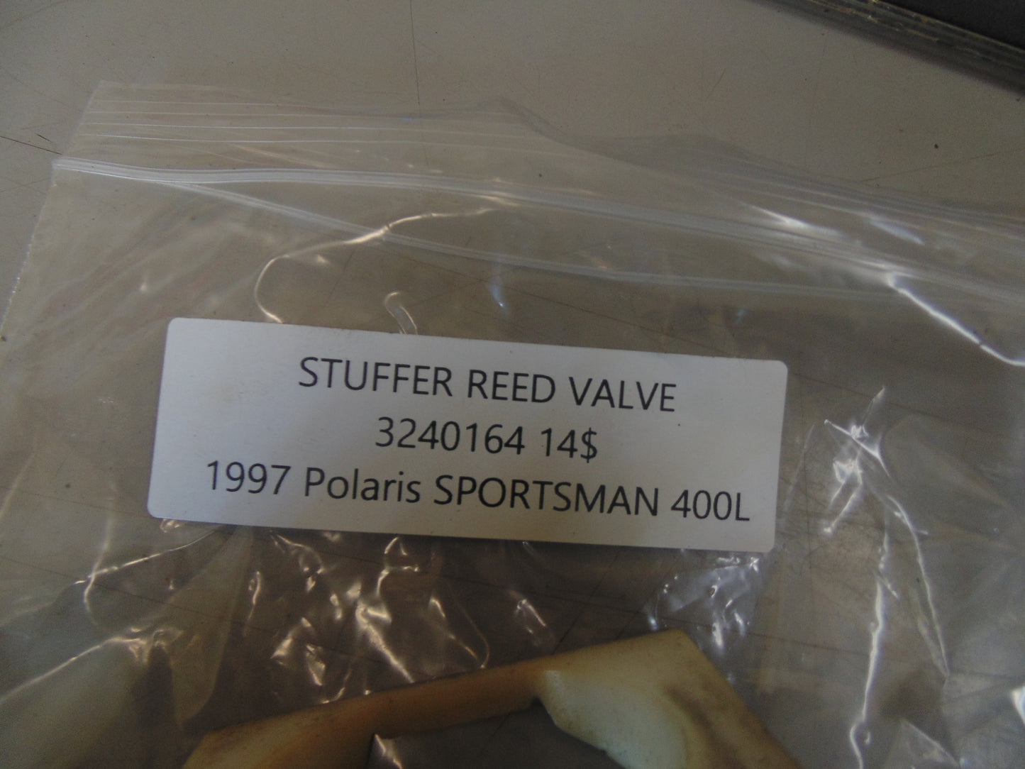 1997 POLARIS SPORTSMAN 400L STUFFER REED VALVE 3240164