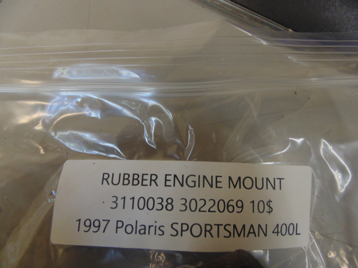 1997 POLARIS SPORTSMAN 400L RUBBER ENGINE MOUNT 3022069