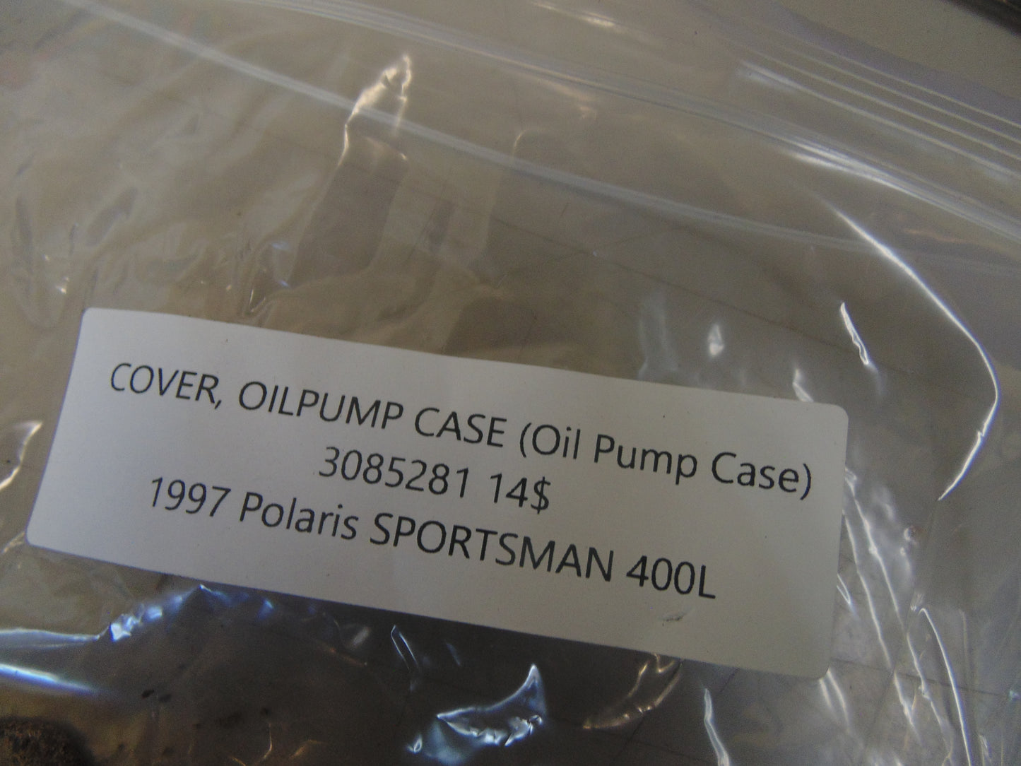 1997 POLARIS SPORTSMAN 400L COVER OIL PUMP CASE 3085281