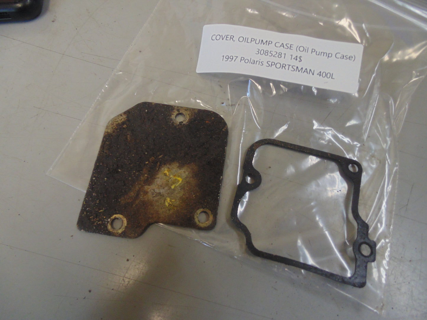 1997 POLARIS SPORTSMAN 400L COVER OIL PUMP CASE 3085281