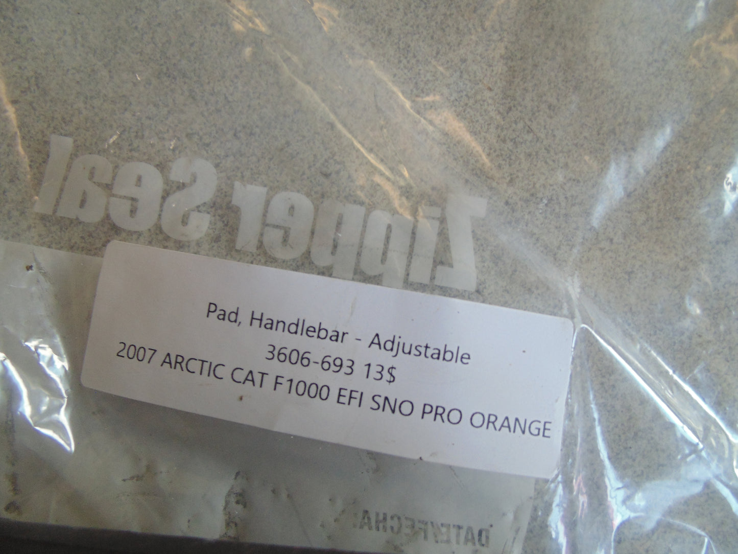 2007 ARCTIC CAT F1000 EFI SNO PRO ORANGEPAD HANDLEBAR ADJUSTABLE 3606-693