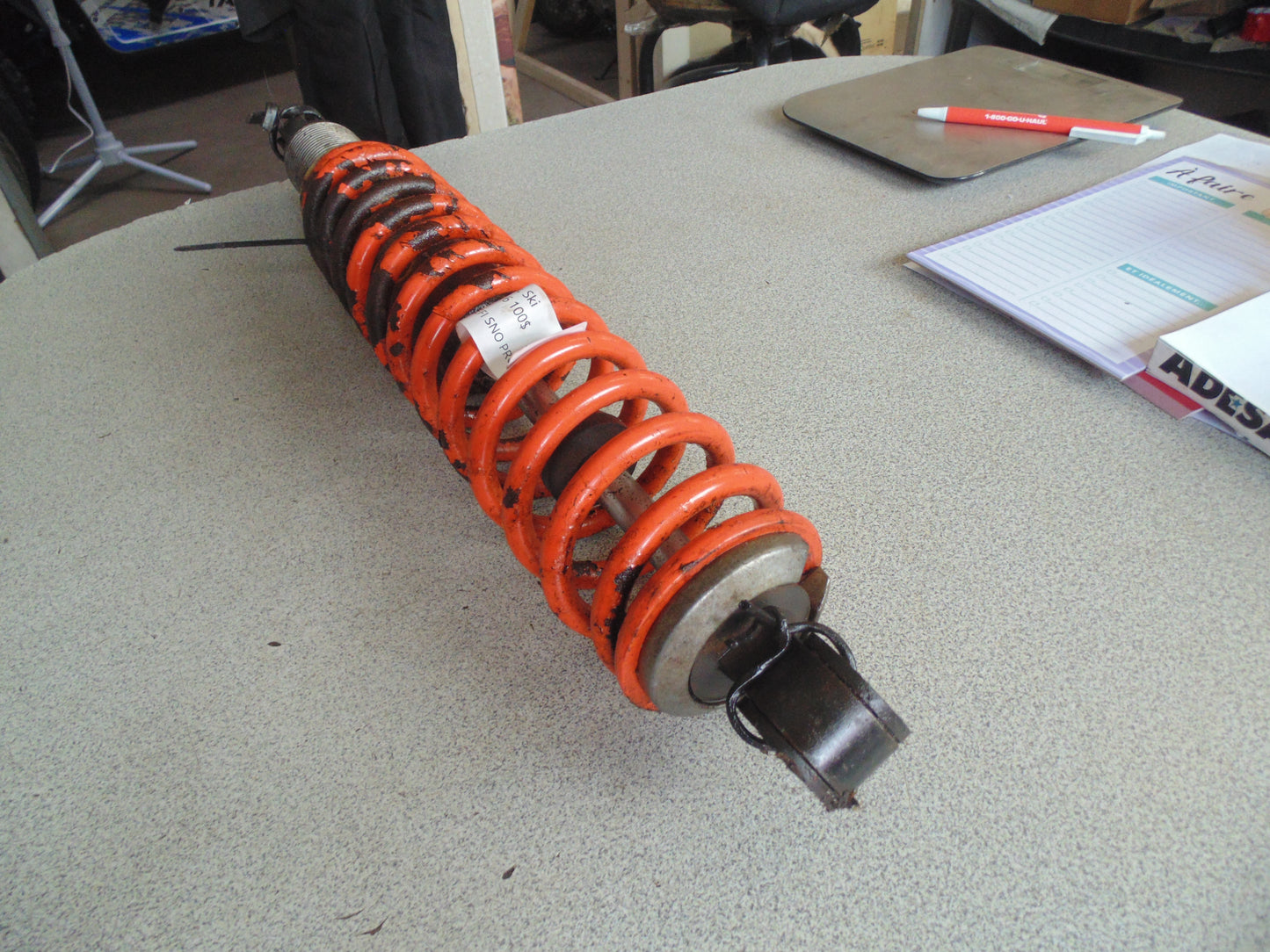 2007 ARCTIC CAT F1000 EFI SNO PRO ORANGE SHOCK SKI 2703-116