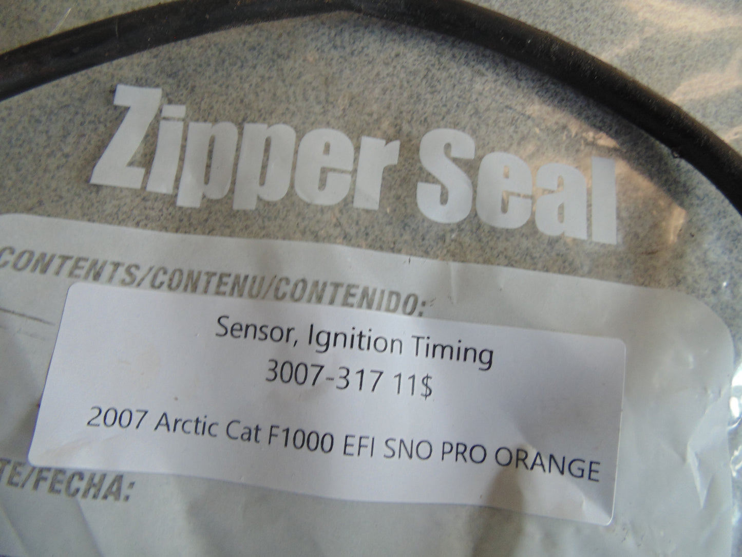 2007 ARCTIC CAT F1000 EFI SNO PRO ORANGE SENSOR IGNITION TIMING 3007-317