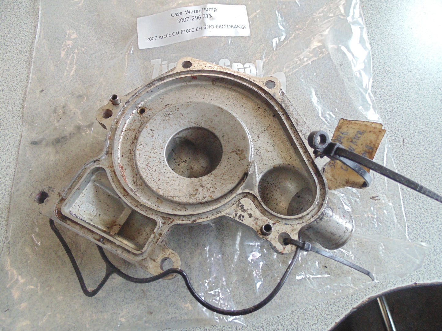 2007 ARCTIC CAT F1000 EFI SNO PRO ORANGE CASE WATER PUMP 3007-296