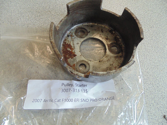 2007 ARCTIC CAT F1000 EFI SNO PRO ORANGE PULLEY STARTER 3007-313
