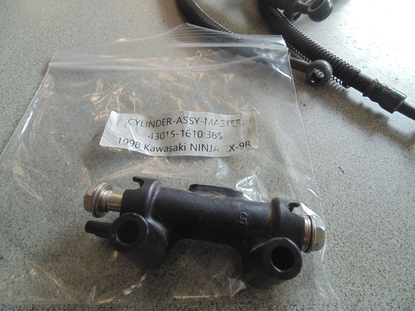 1998 KAWASAKI NINJA ZX-9R CYLINDER ASSY MASTER 43015-1610