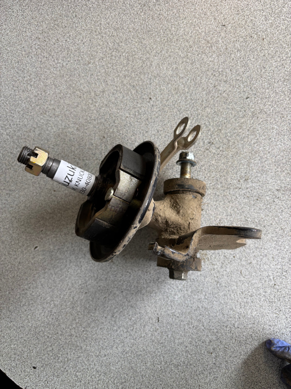 1989 SUZUKI LT80S ARM, KNUCKLE RH 51230-40B00