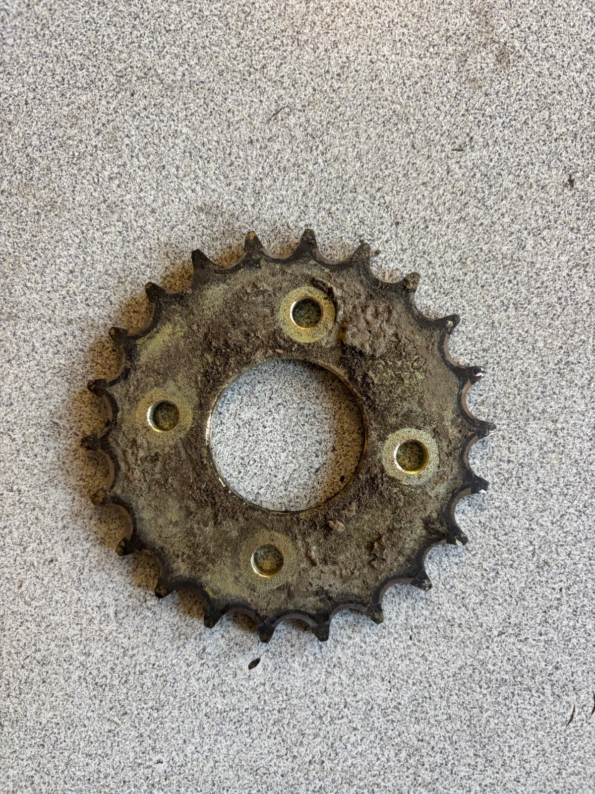 1989 SUZUKI LT80S SPROCKET, REAR 64511-40B10