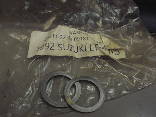 1992 SUZUKI LT-4WD WASHER 08211-22301 09181-22167
