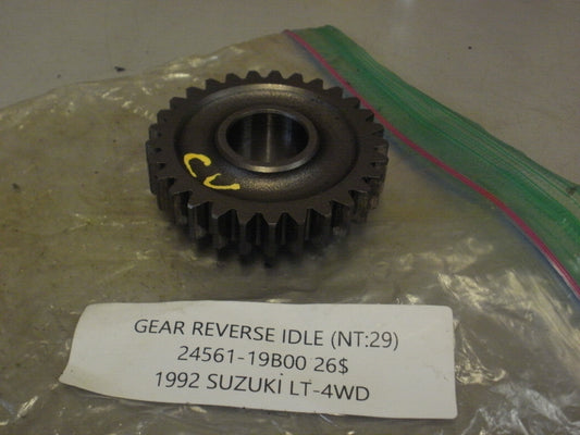 1992 SUZUKI LT-4WD GEAR REVERSE IDLE (NT:29) 24561-19B00