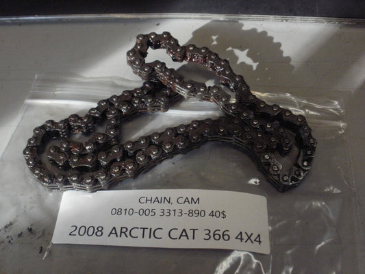 2008 ARCTIC CAT 366 4x4 CHAIN CAM 0810-005 3313-890