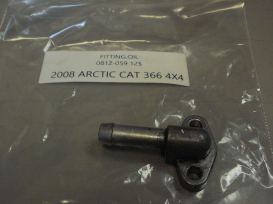 2008 ARCTIC CAT 366 4x4 FITTING OIL 0812-059