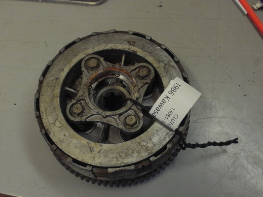 1986 KAWASAKI BAYOU 300 CLUTCH ASSY 13081-1203
