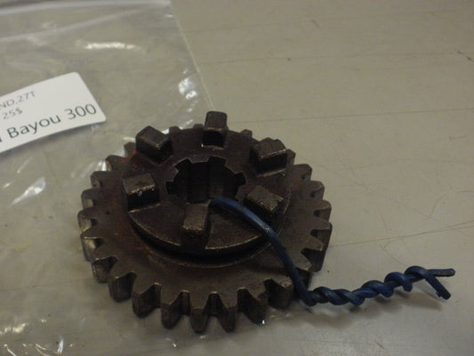 1986 KAWASAKI BAYOU 300 GEAR OUTPUT 2ND 27T 13129-1684