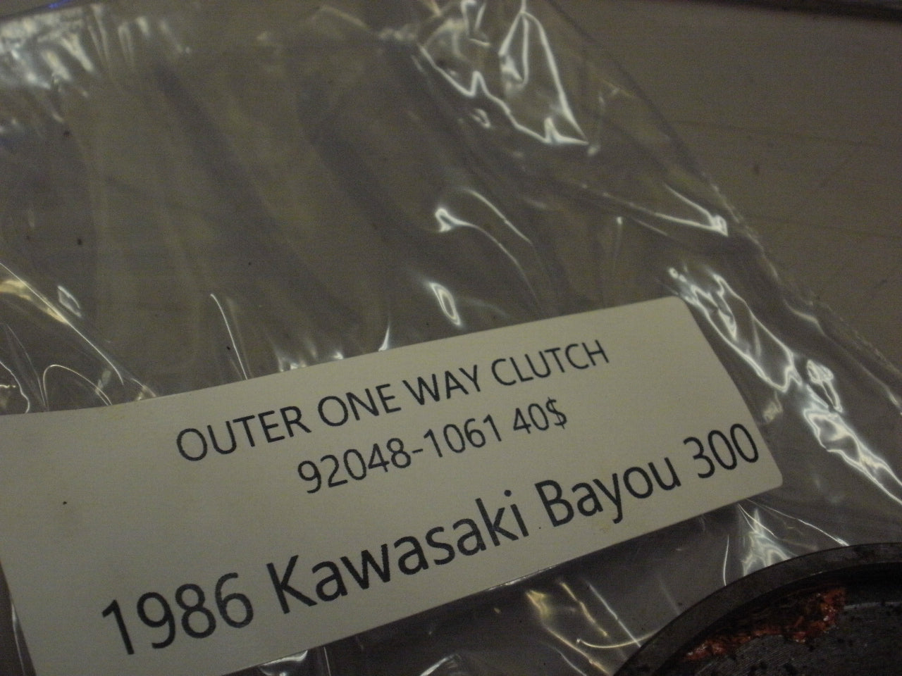 1986 KAWASAKI BAYOU 300 OUTER ONE WAY CLUTCH 92048-1061