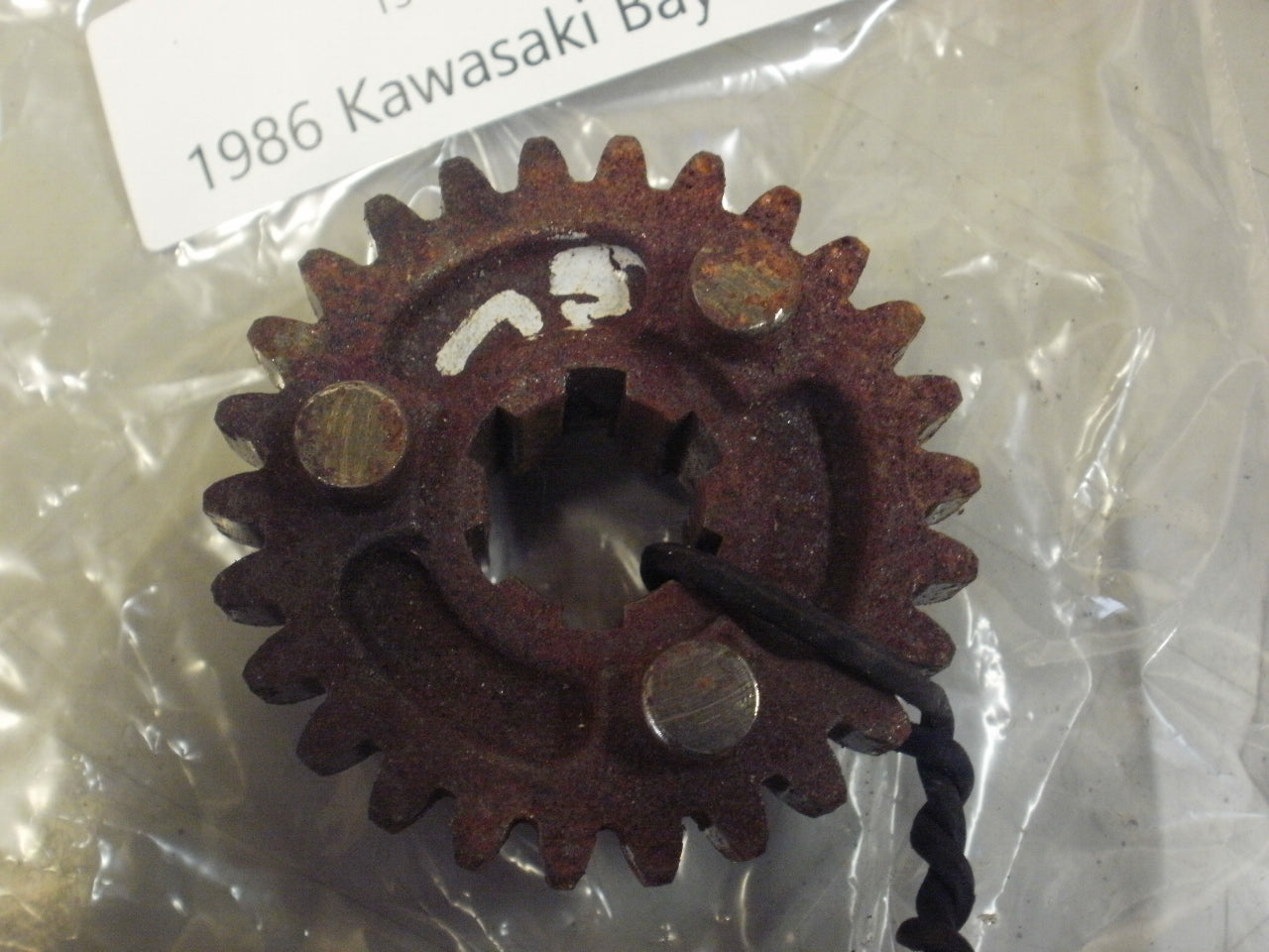 1986 KAWASAKI BAYOU 300 GEAR INPUT TOP & 3RD 26T 13129-1681