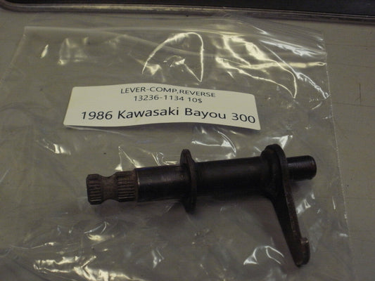1986 KAWASAKI BAYOU 300 LEVER COMP REVERSE 13236-1134