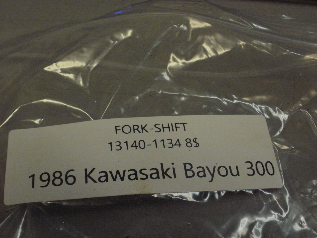 1986 KAWASAKI BAYOU 300 FORK SHIFT 13140-1134