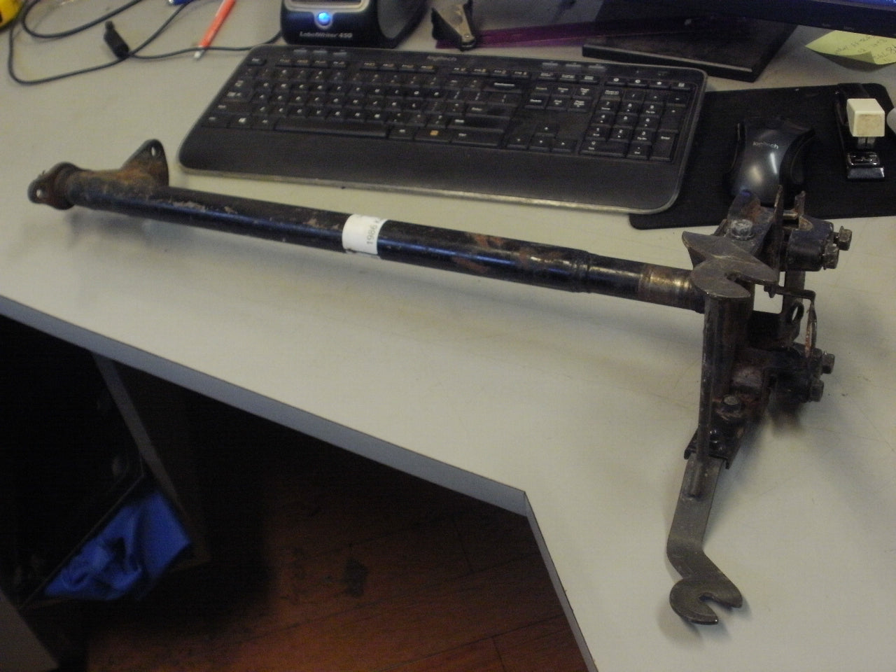 1986 KAWASAKI BAYOU 300 SHAFT COMP STRG 39114-1052