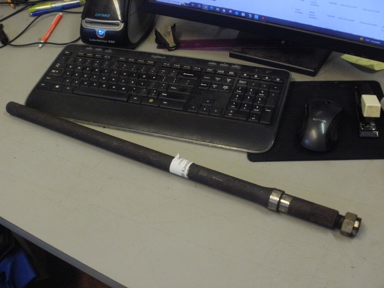 1986 KAWASAKI BAYOU 300 AXLE RH 41068-1209