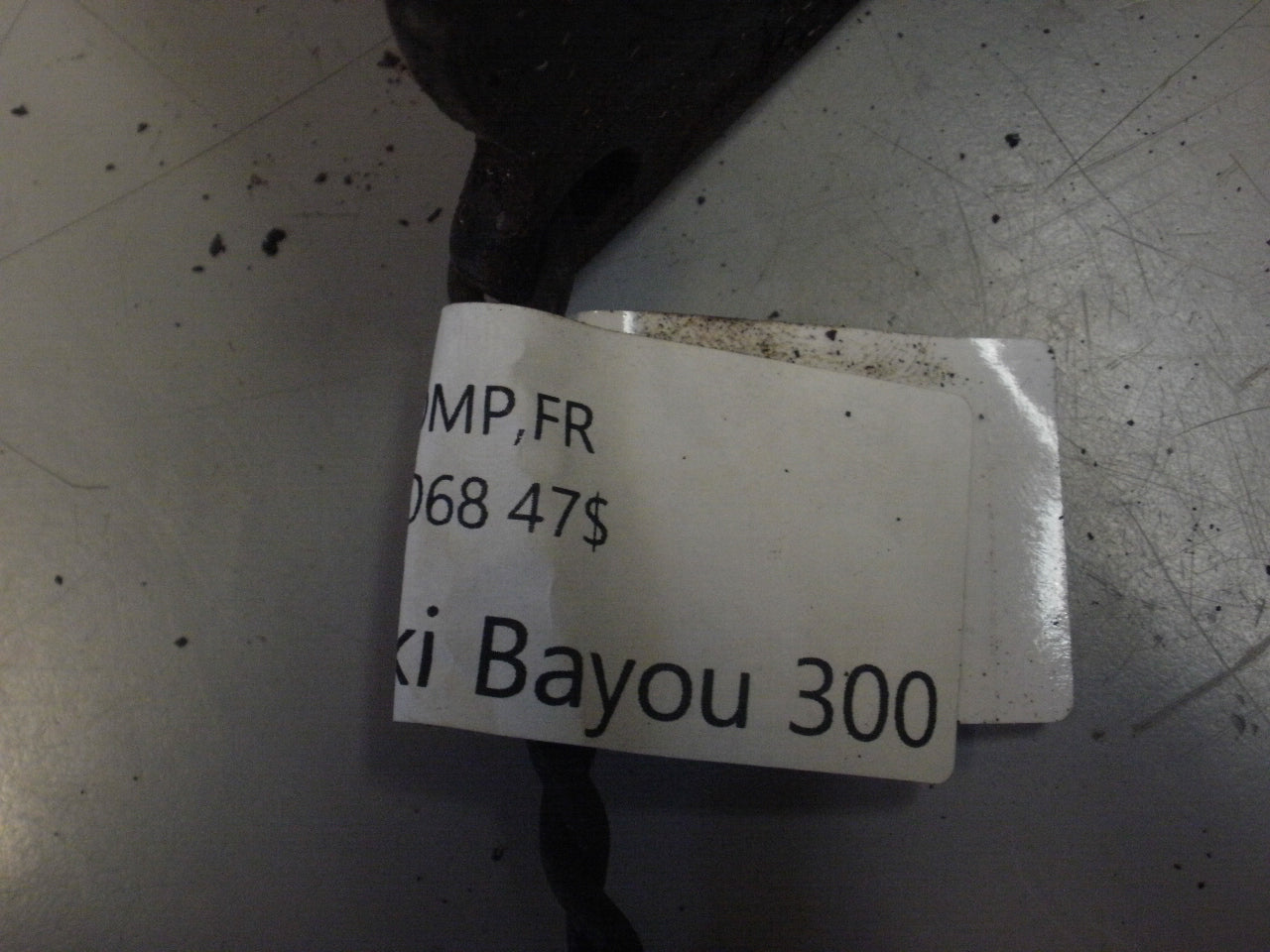 1986 KAWASAKI BAYOU 300 PIPE COMP FR 31064-1065
