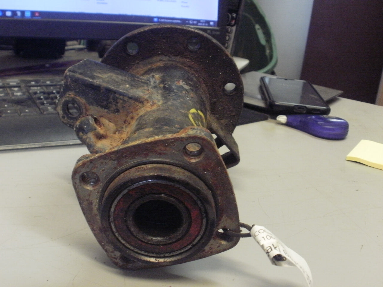 1986 KAWASAKI BAYOU 300 PIPE COMP LH 31064-1065
