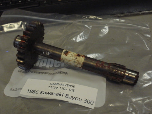 1986 KAWASAKI BAYOU 300 GEAR REVERSE 13129-1705