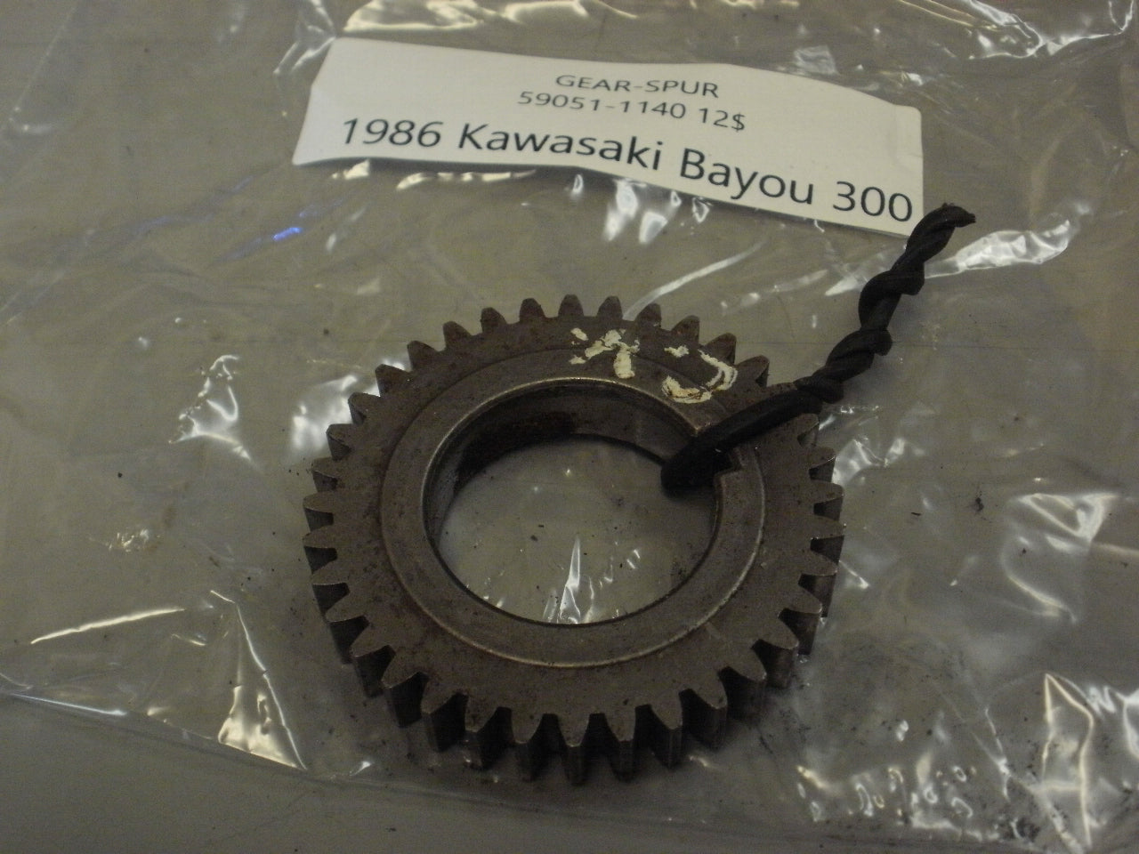 1986 KAWASAKI BAYOU 300 GEAR SPUR 59051-1140