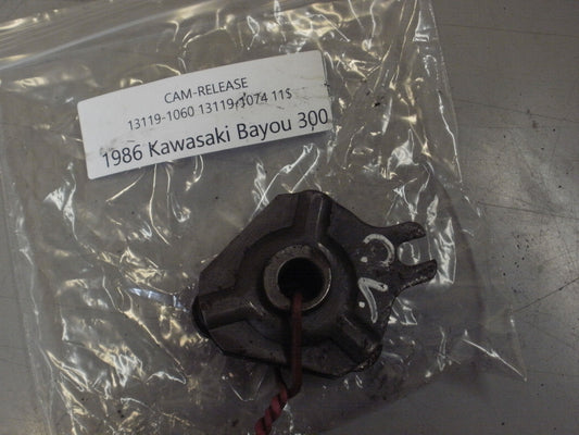 1986 KAWASAKI BAYOU 300 CAM RELEASE 13119-1060 13119-1074