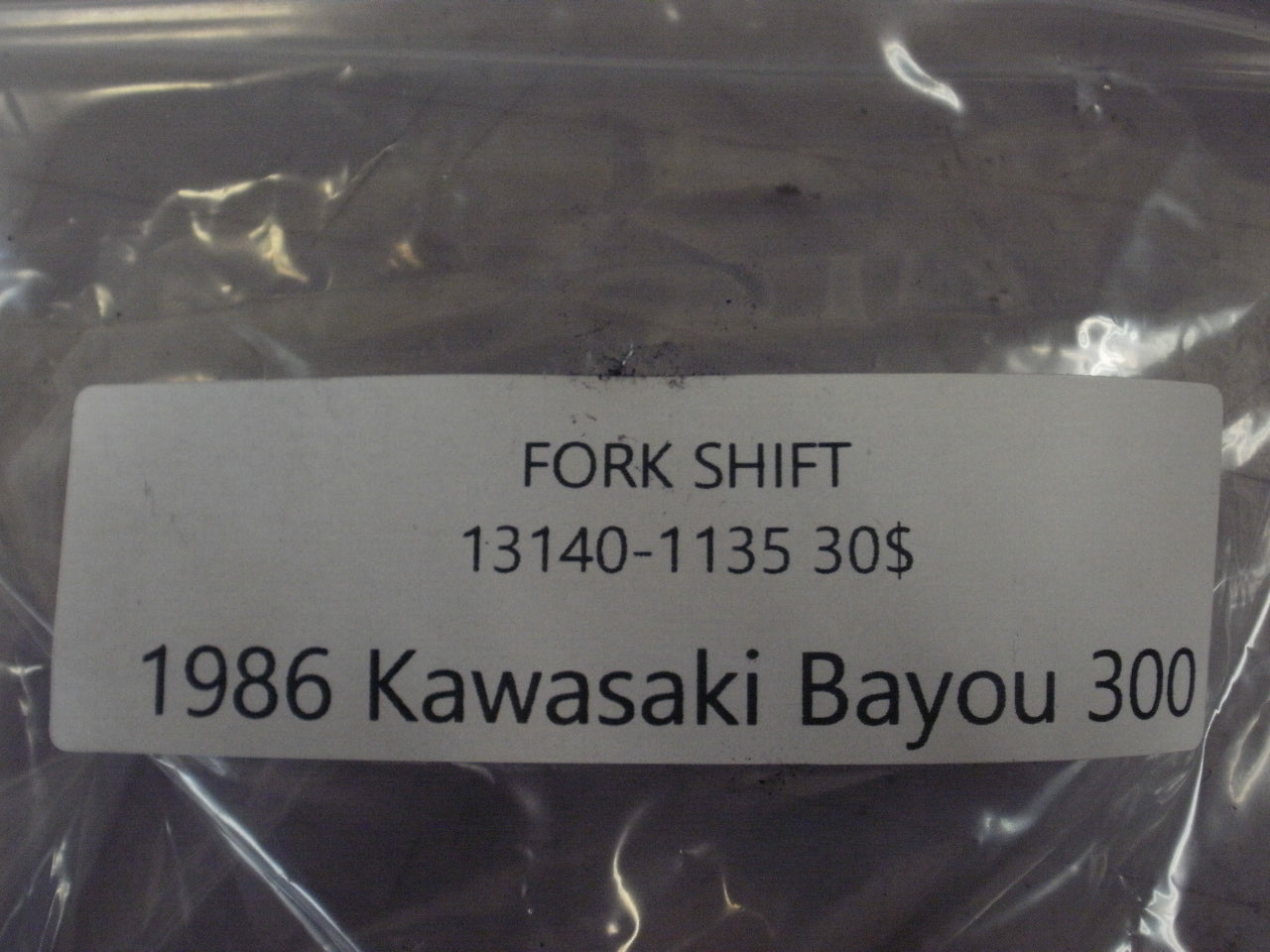 1986 KAWASAKI BAYOU 300 FORK SHIFT 13140-1135