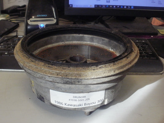 1986 KAWASAKI BAYOU 300 DRUM RR 41038-5005