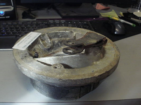 1986 KAWASAKI BAYOU 300 DRUM RR PANEL ASSY BRAKE RR L 41035-1198