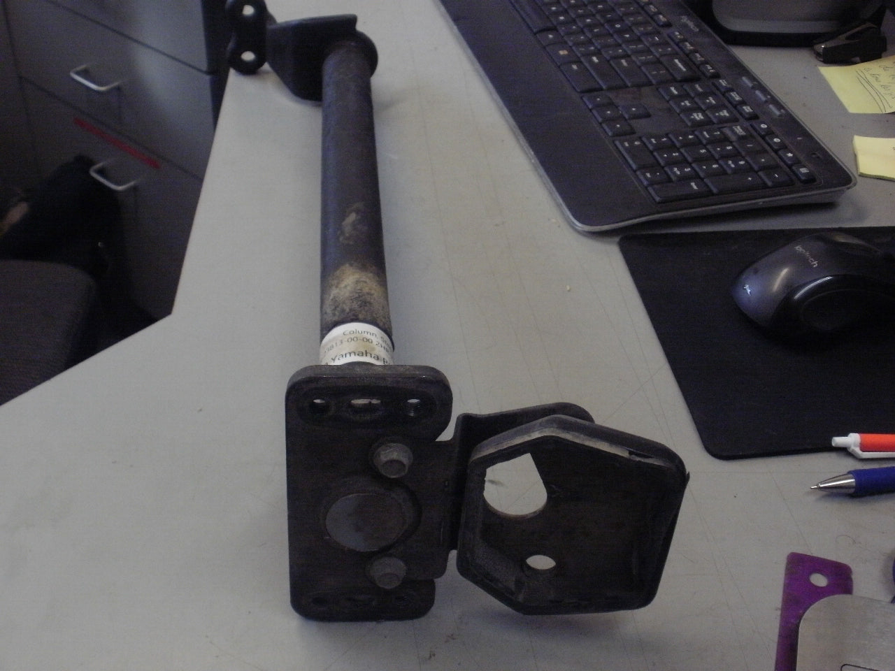 1989 YAMAHA BIG BEAR 4WD COLUMN STEERING 2 2HR-23813-02-00