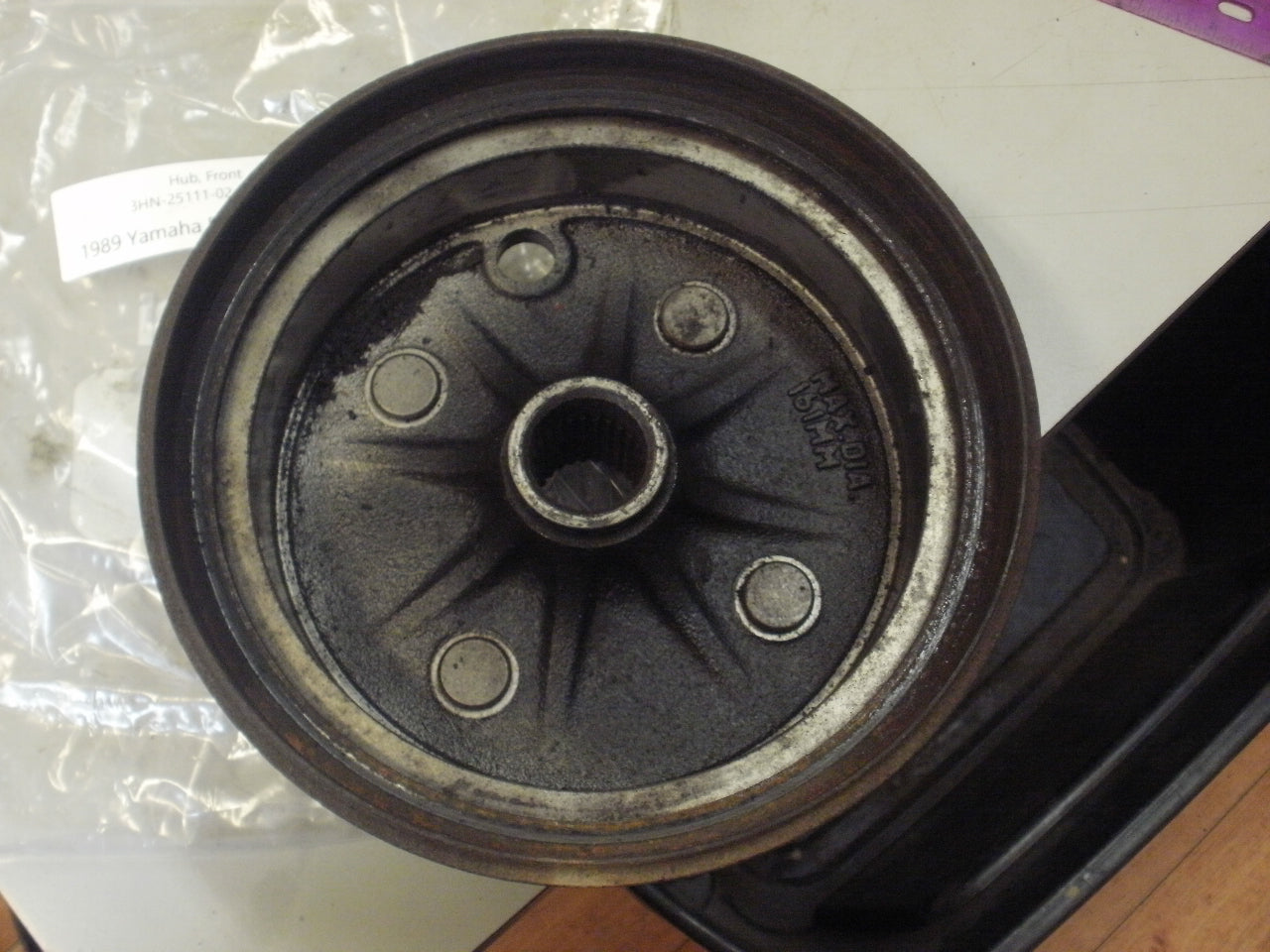 1989 YAMAHA BIG BEAR 4WD HUB FRONT 3HN-25111-02-00