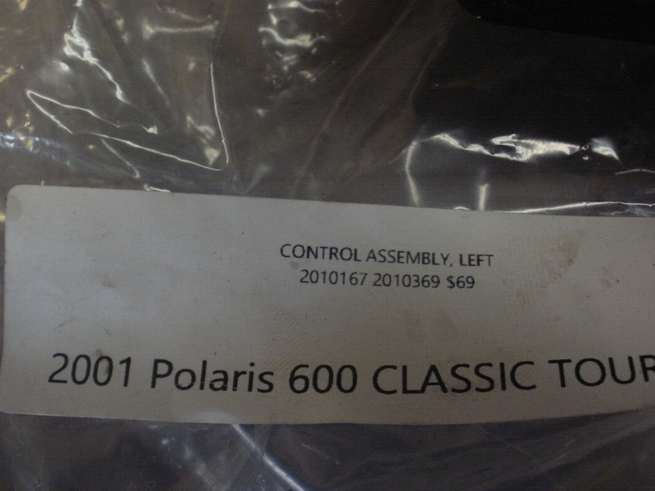 2001 POLARIS 600 CLASSIC TOURING CONTROL ASSY LEFT 2010167 2010369