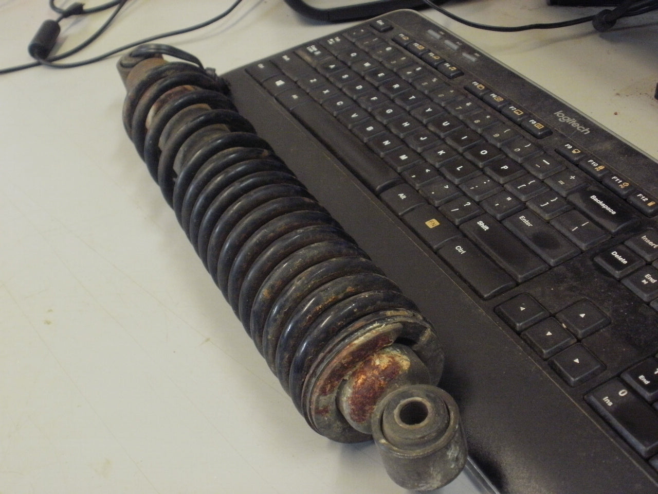 1994 KAWASAKI BAYOU 300 4X4 SHOCK ABSORBER RR 45014-1405