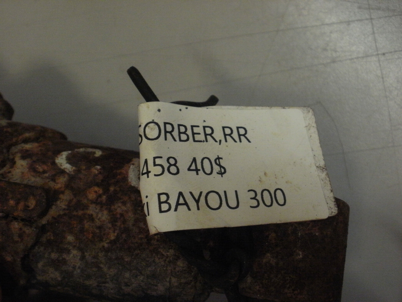 1990 KAWASAKI BAYOU 300 SHOCK ABSORBER RR 45014-1458