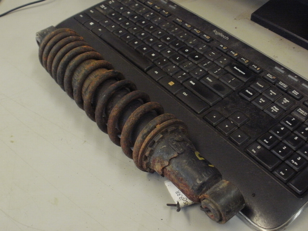 1990 KAWASAKI BAYOU 300 SHOCK ABSORBER RR 45014-1458