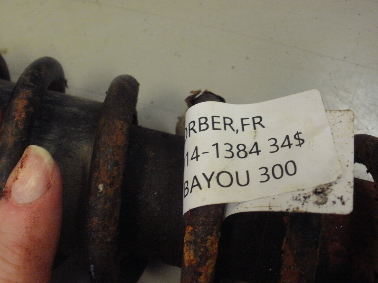 1990 KAWASAKI BAYOU 300 SHOCK ABSORBER FR 45014-1457