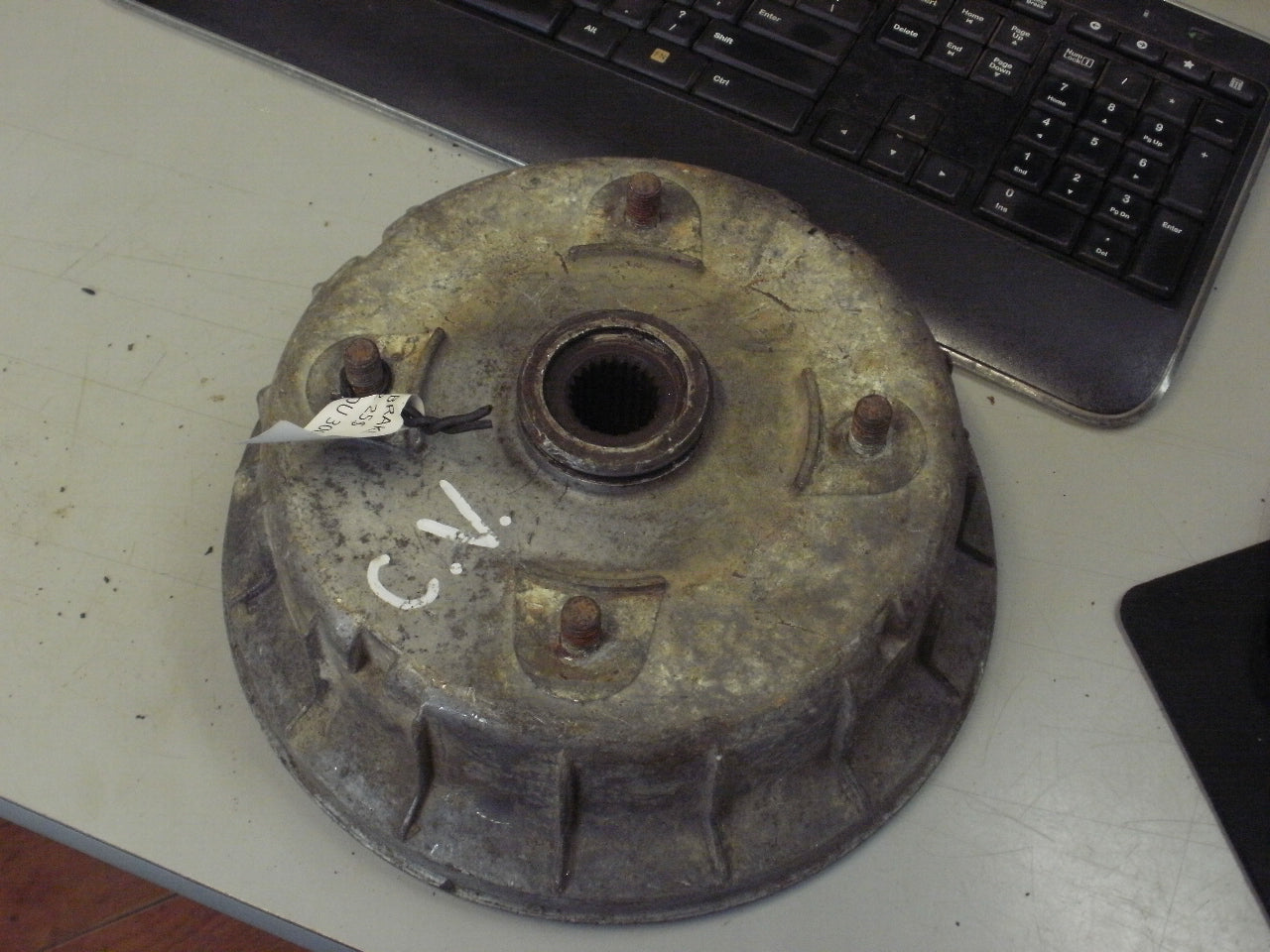1994 KAWASAKI BAYOU 300 4X4 DRUM REAR BRAKE 41038-1202
