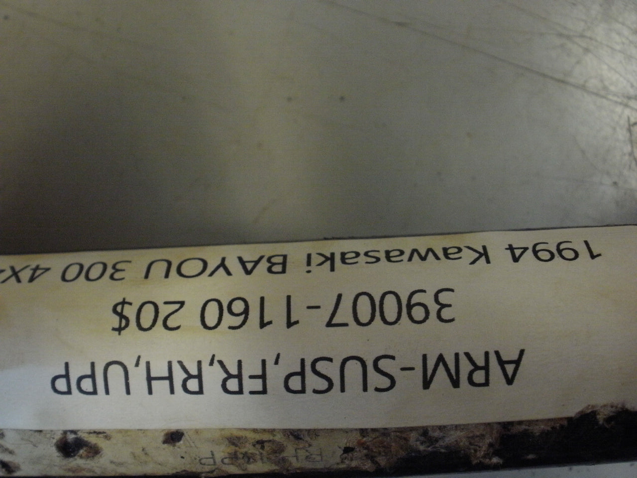 1994 KAWASAKI BAYOU 300 4X4 ARM SUSP FR RH UPP 39007-1160