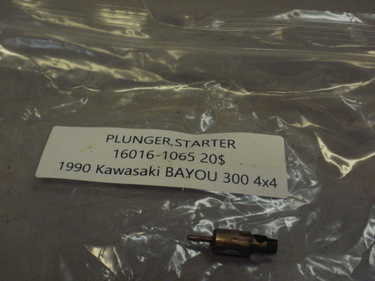 1990 KAWASAKI BAYOU 300 PLUNGER STARTER 16016-1065