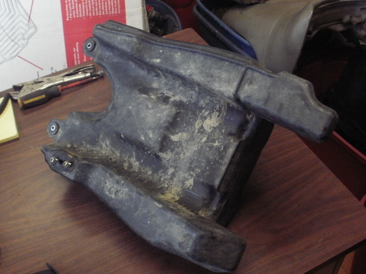 1989 Yamaha BIG BEAR 4WD (YFM350FWW) FUEL TANK COMP 2HR-24110-01-00