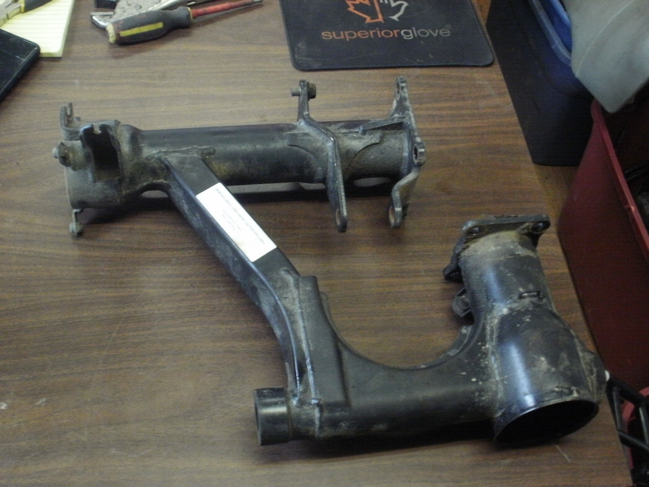 1989 Yamaha BIG BEAR 4WD (YFM350FWW) REAR ARM COMP 3HN-22110-00-00