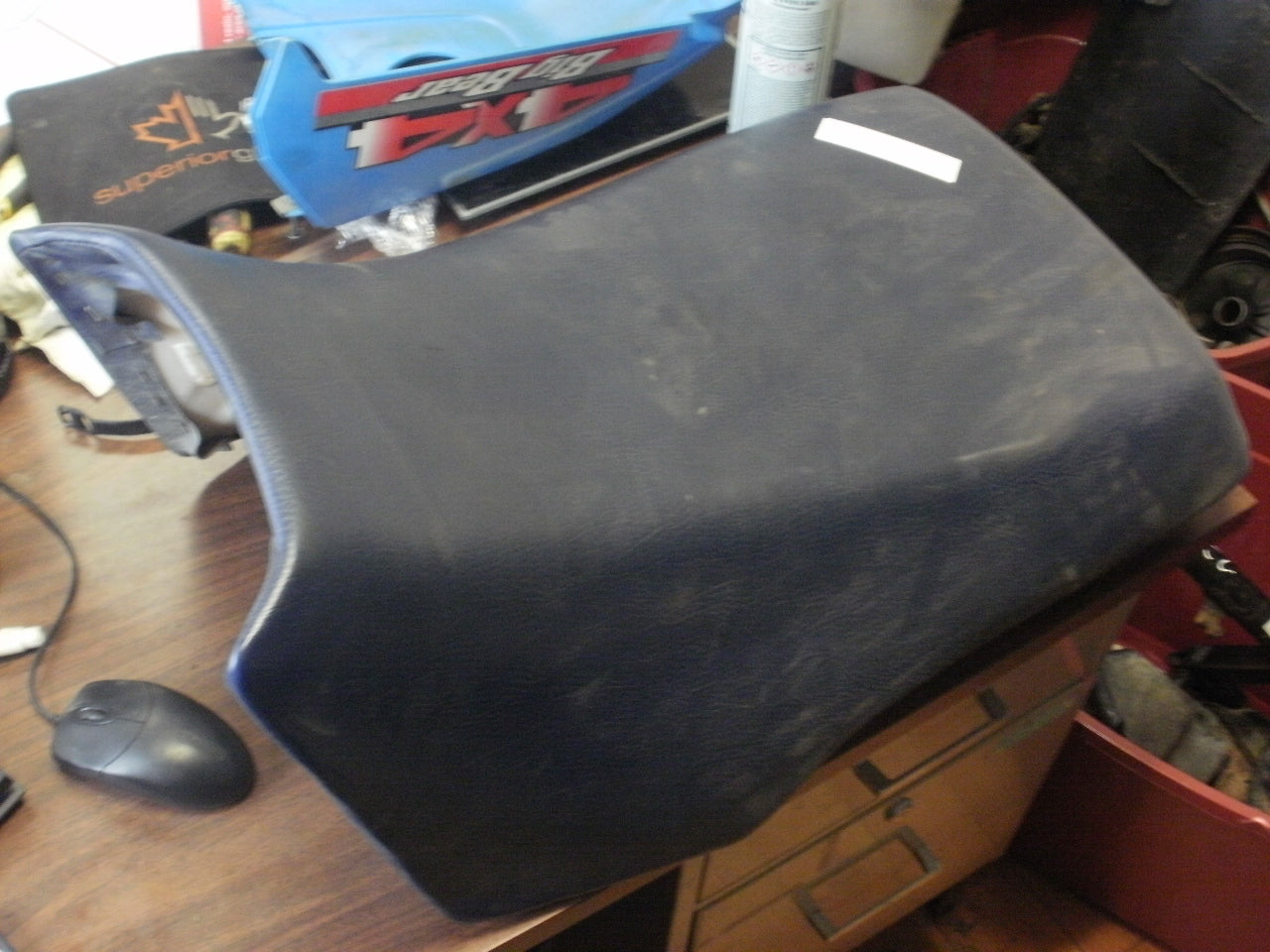 1989 Yamaha BIG BEAR 4WD (YFM350FWW) SINGLE SEAT ASSEMBLY 3HN-24710-10-00