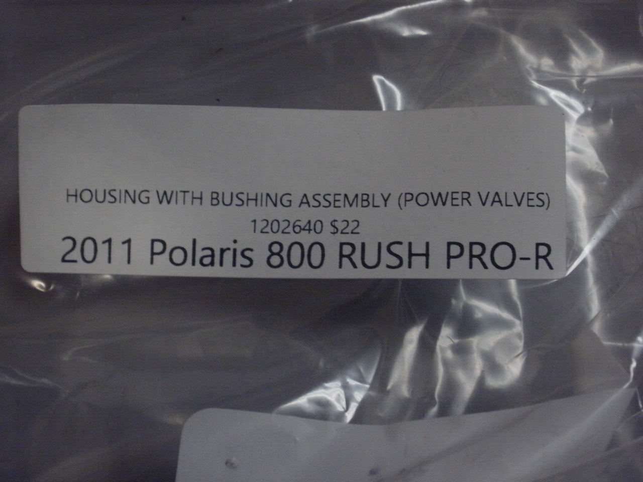 2011 Polaris 800 RUSH PRO-R HOUSING WITH BUSHING ASSEMBLY (POWER VALVES) 1202640